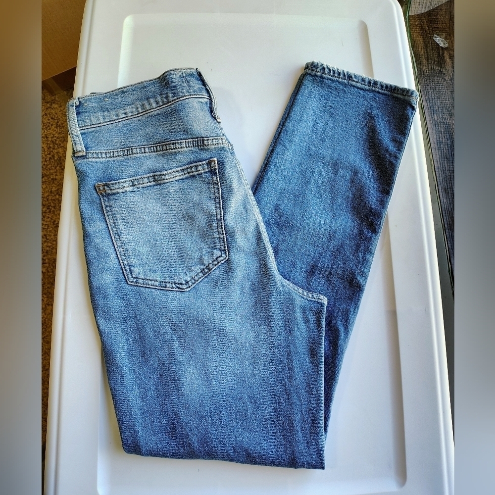 Madewell the perfect vintage high-rise ripped jeans Women's denman wash sz 27. - Picture 7 of 17
